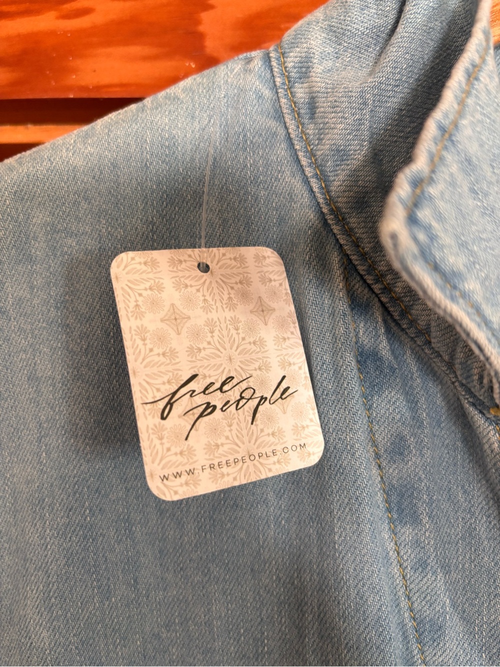 Free People x Lee Union-Alls Denim Boilersuit Jumpsuit M NWT - Picture 3 of 7